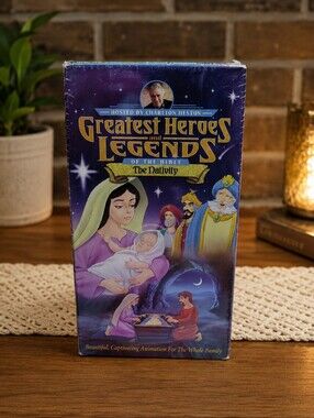 Greatest Heroes and Legends of the Bible: The Nativity – VHS (New, Sealed) 📼